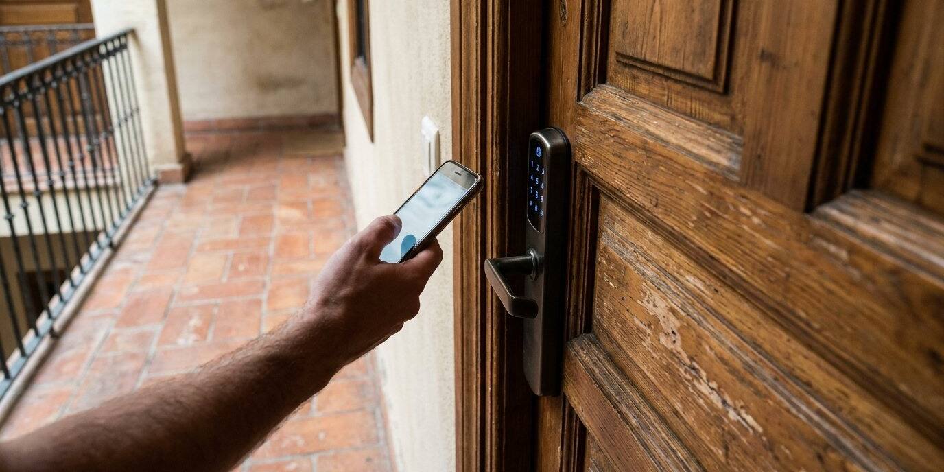 Cerraduras inteligentes: ventajas, riesgos y qué mirar antes de instalar una